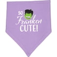 thumbnail image 2 of Inktastic Halloween So Franken Cute Baby Bandana Bib, 2 of 4