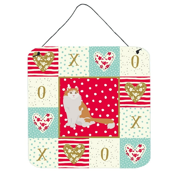 American Curl Cat Love Wall or Door Hanging Prints