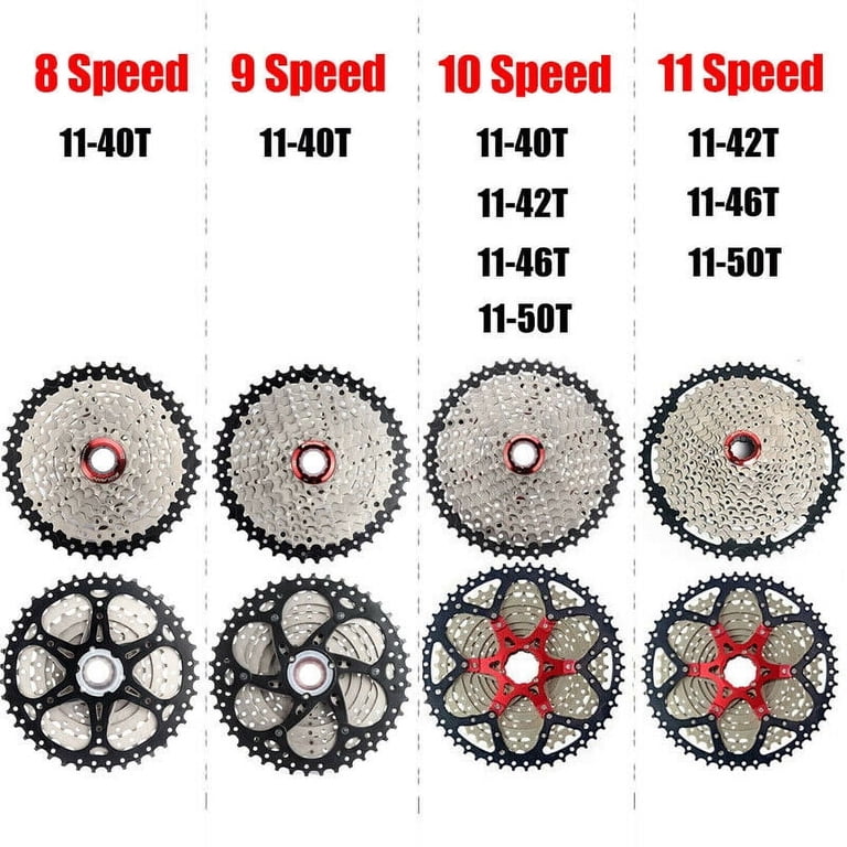6/7/8/9/10/11 Speed Mountain Road Bike Cassette 11-25/28/32/36/40