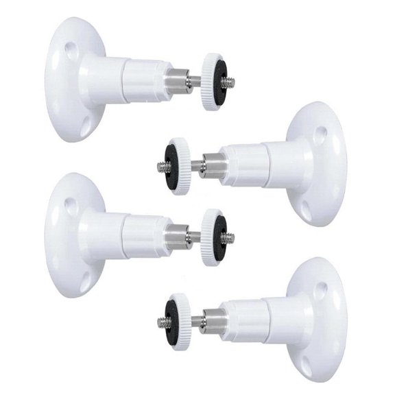 Eigraketly Soporte de montaje en pared 4x para cámara de vigilancia, artesanía exquisita para ajuste, soporte Flexible para cámara de pared Artesanía