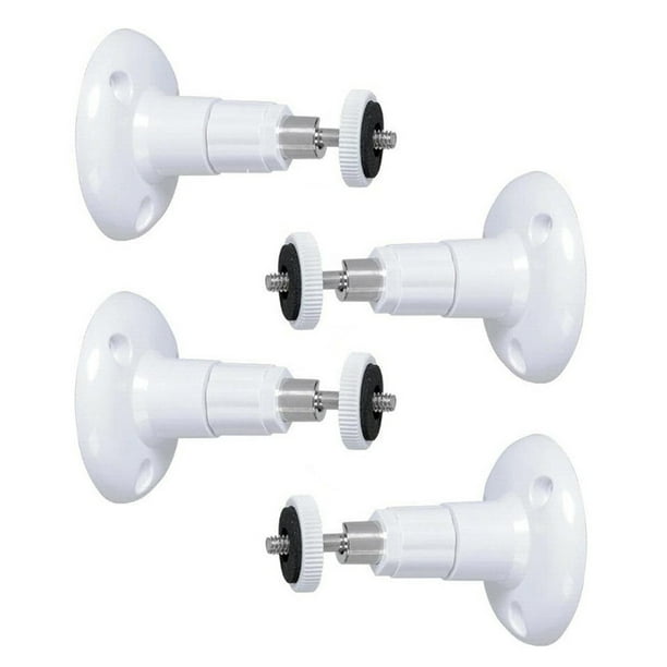 Eigraketly Soporte de montaje en pared 4x para cámara de vigilancia, artesanía exquisita para ajuste, soporte Flexible para cámara de pared Artesanía