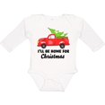 thumbnail image 3 of Inktastic I'll Be Home for Christmas Truck with Tree Boys or Girls Long Sleeve Baby Bodysuit, 3 of 5