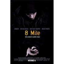 Pop Culture Graphics MOVEF8392 8 Mile Movie Poster Print, 27 x 40