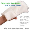 thumbnail image 2 of WYSI Multi-Purpose Expandable 42x58” Cloth, Just Add Water, Individually Wrapped Compressed Pucks - 2-10ct Rolls, 2 of 5