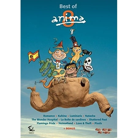 Best of Animation 8 (11 Films) ( Romance / Swarming (Kuhina) / Luminaris / Natasha / The Wonder Hospital / The Sardine Tin (La boîte de sardines) / Shatt [ NON-USA FORMAT, PAL, Reg.0 Import - France (La Aztecs George Best)