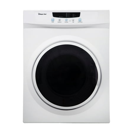 Magic Chef Compact 3.5 cu. ft. Electric Dryer in White in White