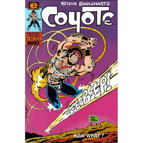 Coyote #5 VF ; Epic Comic Book