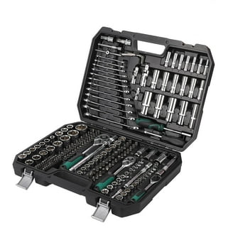 DEWALT 108-Piece Mechanics Tools Kit with Ratchet Torque, 1/4