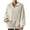 Beige, variant on Women's Plush Sweatshirts Solid Color Long Sleeve Lapel Zipper Pullover Tops Winter Warm Casual Comfort Blouse