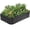 Grey, variant on INNO STAGE 4 in 1Galvanized Raised Garden Bed - 5x3x1ft Modular Garden Planter Bed Outdoor | Steel Raised Bed Kit