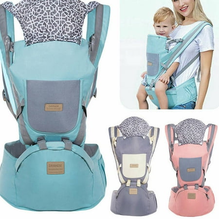 9 in 1 Convertible Ergonomic Baby Carrier Baby Kangaroo Bag Breathable Front Facing Baby Carrier Infant backpack Pouch Wrap Baby Sling for