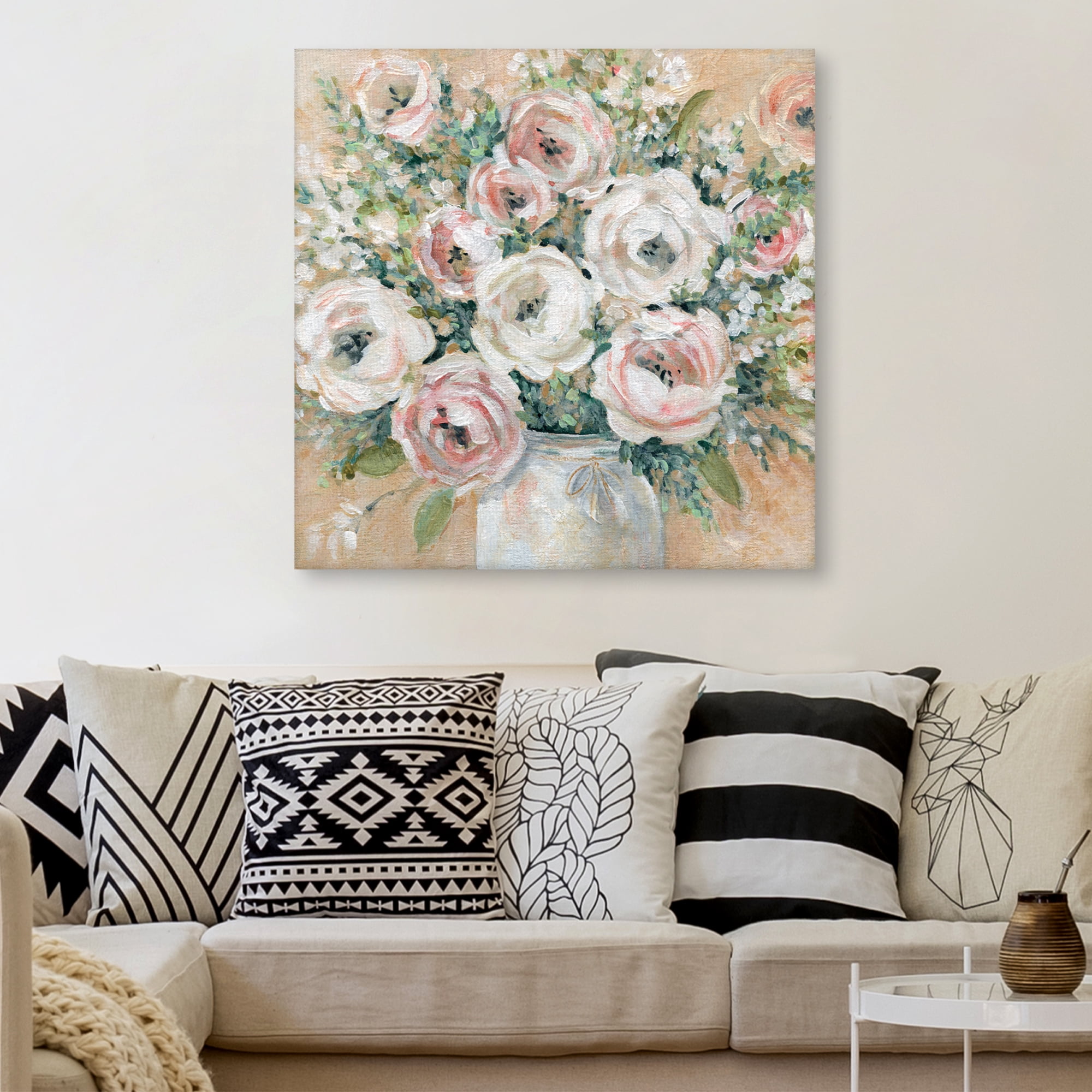 Pretty in Pink by Carol Robinson Canvas Art Print
