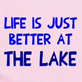 thumbnail image 2 of CafePress - Life Is Just Better Lake Infant Bodysuit - Baby Light Bodysuit, Size Newborn - 24 Months, 2 of 4
