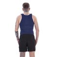 thumbnail image 2 of Keanu Mens Ribbed Cotton Blend Fitted Vest Top (Pack of 6), 2 of 4