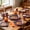 50Pcs, variant on Cififendec 50Pcs Halloween Pumpkin Party Tableware Set, Disposable Paper Plate Cup Kit for Dinner Table Setting, Home Party Banquet, Outdoor Tricky Treat Event