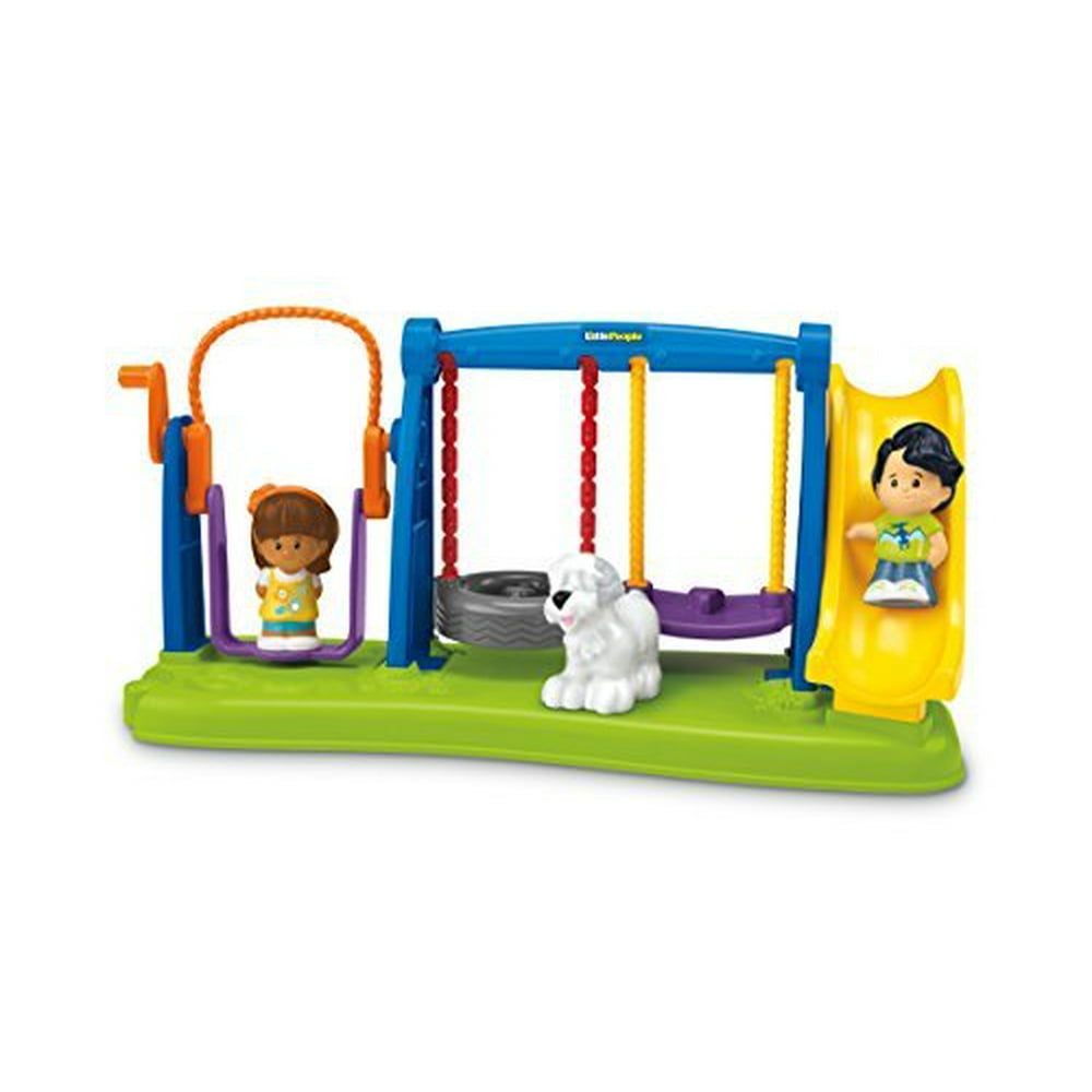 FisherPrice Little People Jump & Play Swing Set