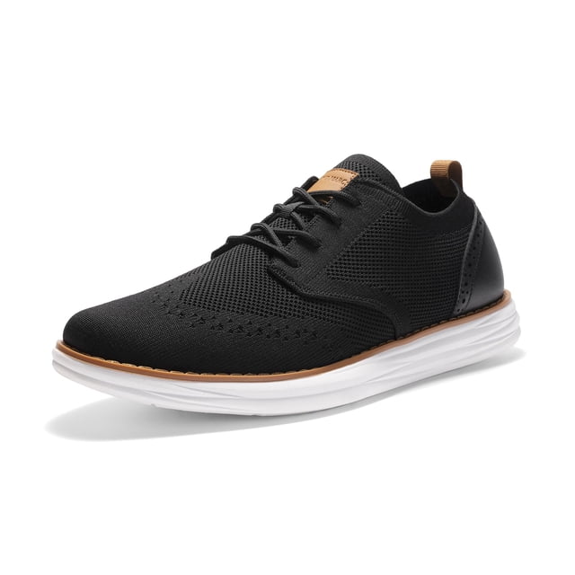 Zapatillas casuales tipo Oxford para hombre Bruno Marc KnitFlex de malla