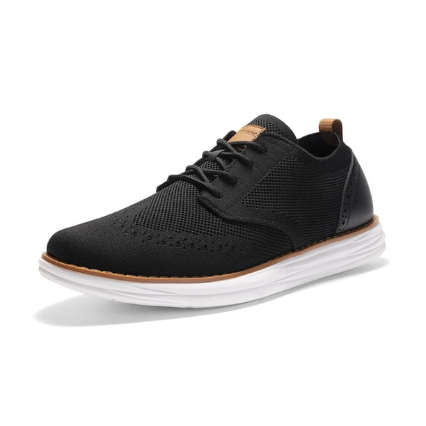 Zapatillas Oxford de Malla KnitFlex para Hombre Bruno Marc con Cordones