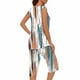 thumbnail image 5 of Conjunto de Verano para las Mujeres Impreso Cuello Redondo sin Mangas Y Pantalones, Casual Dos Piezas para las Mujeres, 5 of 8