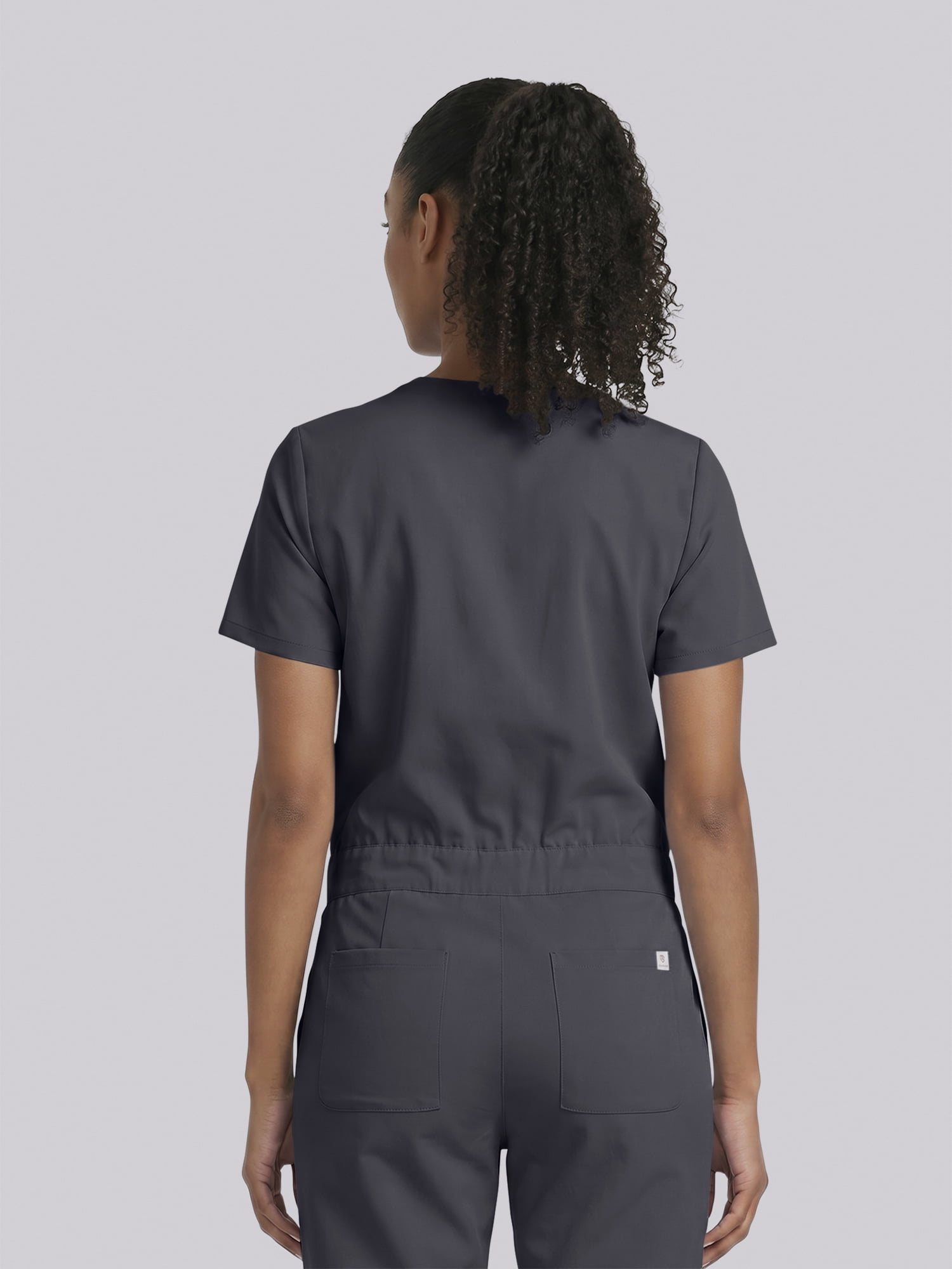 Scrubstar Ultimate Women’s Antimicrobial Drawstring Straight Leg Scrub Jumpsuit, Sizes XS–2XL