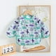 thumbnail image 2 of Camisa impermeable con babero con mangas YeelAuf para bebés de 3 a 24 meses, 2 of 9