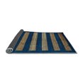 thumbnail image 2 of Ahgly Company Indoor Round Abstract Light Blue Modern Area Rugs, 5' Round, 2 of 4