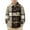 Brown, variant on Cethrio Boys' Button Down Shirts, School Collared Plaid Casual Long Sleeve Shirts Blue Size 8