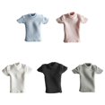 thumbnail image 2 of Camiseta a escala 1/12, modelo de figura de acción de 6 pulgadas, ropa en miniatura a escala 1/12 para figuras de acción de modelos de muñecas de 6 pulgadas, accesorio para vestir, 2 of 5