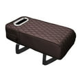 thumbnail image 1 of Alfombrilla universal para reposabrazos con bolsillo de almacenamiento Funda para reposabrazos Cojín para reposabrazos marrón moca, 1 of 8