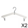 thumbnail image 1 of plegable Percha de viaje,Percha plegable portátil plegable para viajes,Percha de secado de ropa plegable para acampar antideslizante,Pantalones Faldas Ropa interior Perchas para ropa, 1 of 8