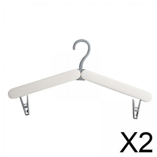 plegable Percha de viaje,Percha plegable portátil plegable para viajes,Percha de secado de ropa plegable para acampar antideslizante,Pantalones Faldas Ropa interior Perchas para ropa
