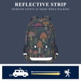 thumbnail image 5 of FORMRS School Backpack 17" Student Travel Bag with Laptop Compartment, Orange Mushroom, 5 of 7