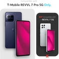 thumbnail image 3 of TUDIA SKN T-Mobile Revvl 7 Pro 5G Case Slim Reinforced Corners TPU - Frosted Clear, 3 of 8