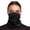 Charcoal, variant on Merino.tech Unisex Merino Wool Neck Gaiter, Black, Single Pack