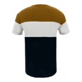 thumbnail image 2 of Playera George para Hombre, Sustentable Cuello Redondo Diseño 3 Bloques Bronce Blanco y Negro Talla M, 2 of 4