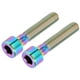 thumbnail image 3 of Tornillos de vástago de bicicleta M6x30 mm vibrantes para bicicletas de montaña y carretera: tuercas de tapa de dirección deslumbrantes, 3 of 8