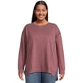 thumbnail image 2 of Terra & Sky Women's Plus Size Sweatshirt, 2-Pack, 2 of 5