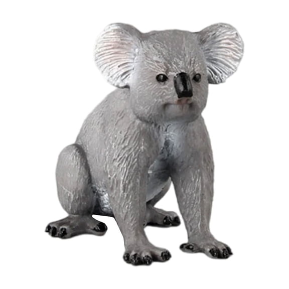 Realistic Koala Figurine, PVC Animal Model Toy for Kids & Home Decor