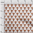 thumbnail image 1 of oneOone Cotton Flex Orange Fabric Ethnic Block Quilting Supplies Print Sewing Fabric By The Yard 40 Inch Wide, 1 of 4