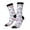 3 Black, variant on Butterflies in Pastel Crew Socks for Men & Women, Breathable Casual Athletic Ankle Socks