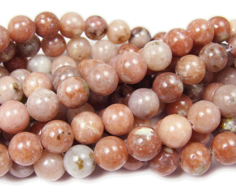 10MM Natural Red Snake Skin Jasper Round Ball Beads Gemstone 15.5 Full Strand For Jewelry