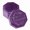 Purple, variant on Triple Rings Presentation Box in Plush Octagonal Flannel Velvets Rings Box