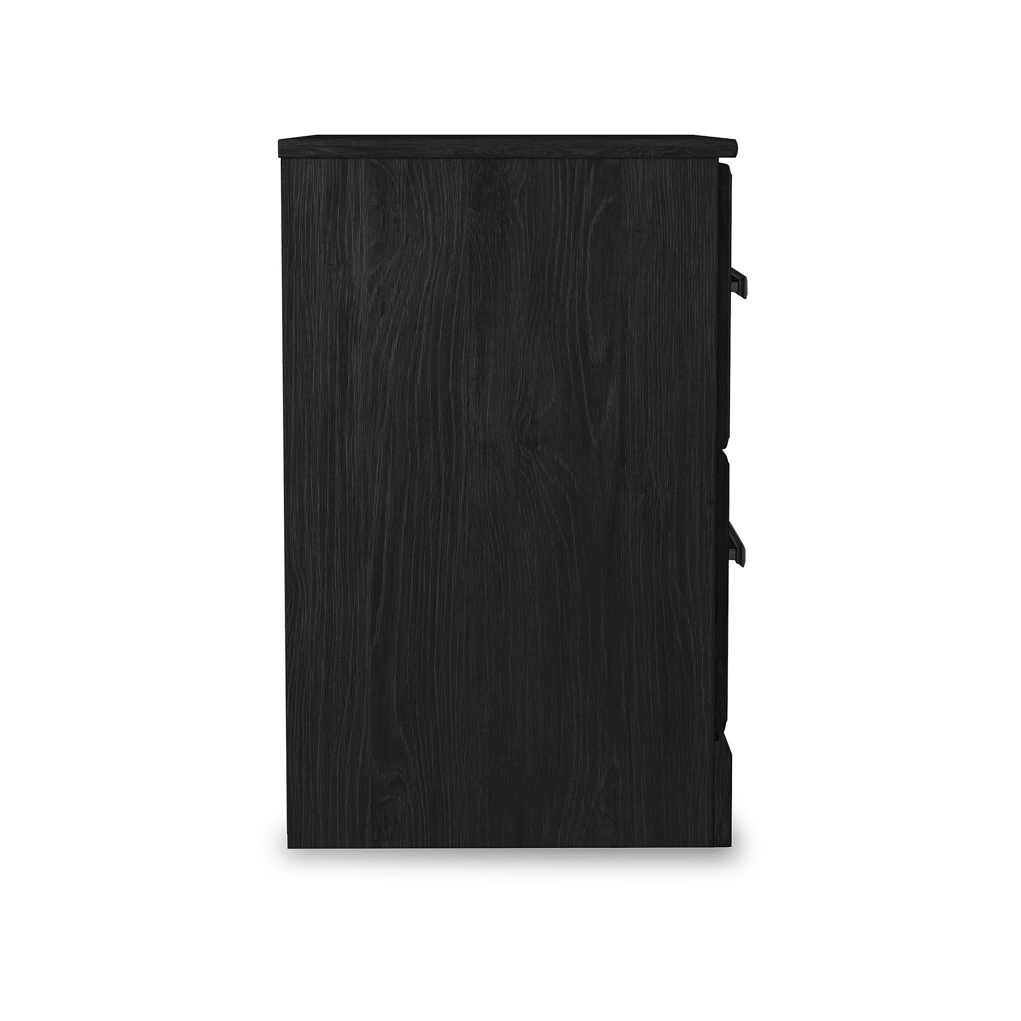 Signature Design by Ashley Casual Belachime 2 Drawer Nightstand, Black, Modern Bedroom Furniture