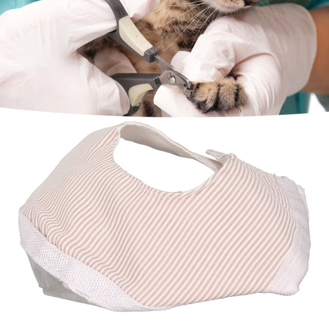Cat Face Guard, Soft Cat Muzzle Free Breathing Transparent PVC For Hairdressing S