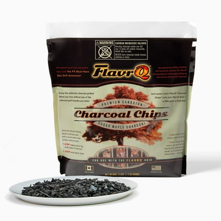 FlavrQ® Charcoal Chips® (3 Pounds)