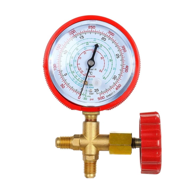 Manomètre Numérique de Climatiseur, Manomètre de Pression, Outil de Réfrigération au Fluor, Remplissage de Réfrigérant R410, Facile à Utiliser