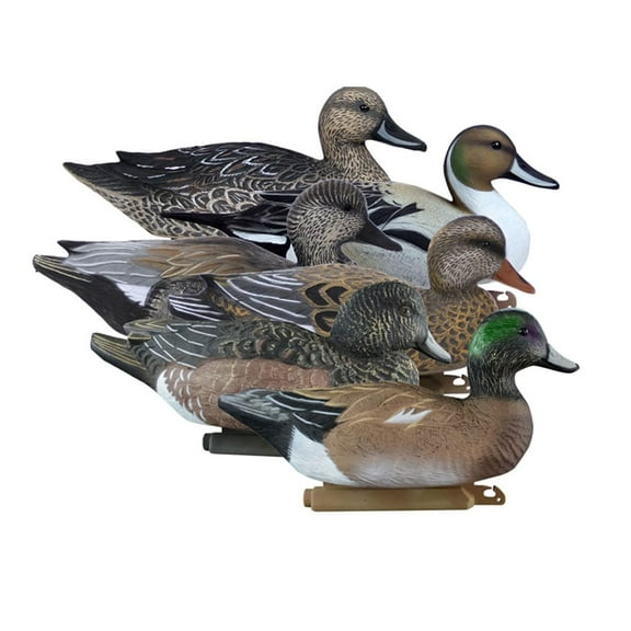 Higdon Battleship Puddle Pack Foam Filled Duck Decoy Combo Polymer 6PK