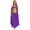Purple, variant on Women's Shiny Sequins Belly Dance Performance Costume 4 Piece Set for Stage and Themed Parties Blue S