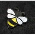 thumbnail image 2 of Bumble Bee Fully Embroidered Iron On Patch, 2 of 2