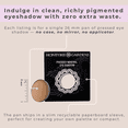thumbnail image 4 of Honeybee Gardens Pressed Powder Eye Shadow Single REFILL, Daredevil,  matte rich plum, 4 of 7